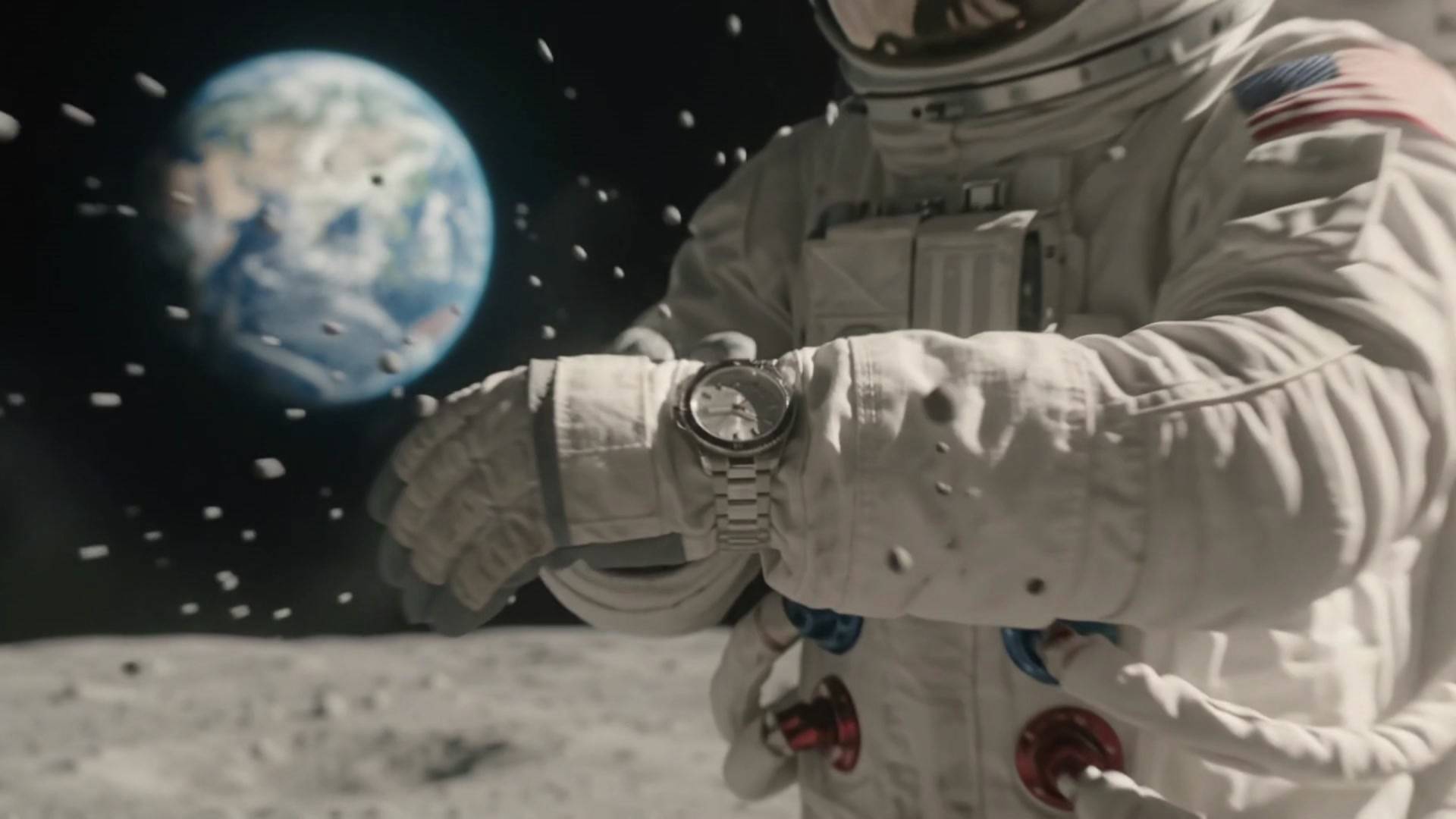 Reloj presentado en la luna